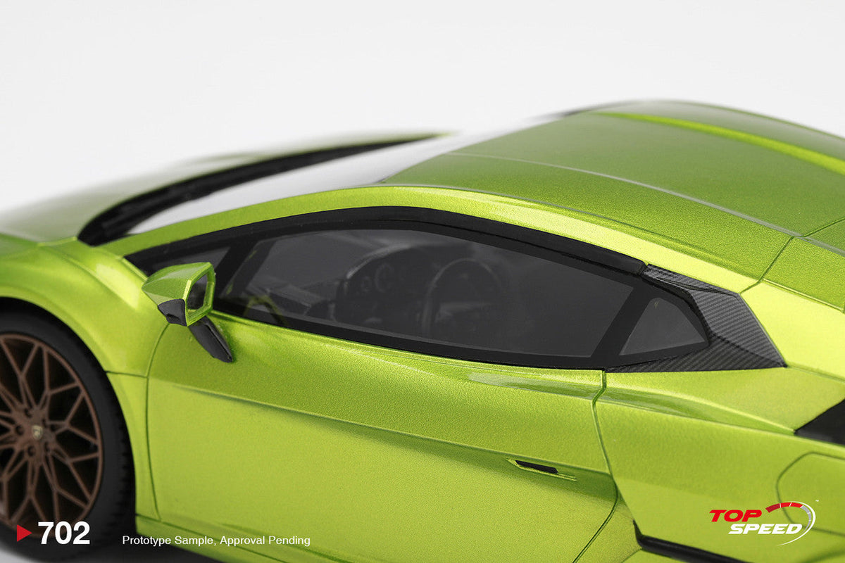 [Preorder] Topspeed 1:18 Lamborghini Temerario Verde Citrea TS0702