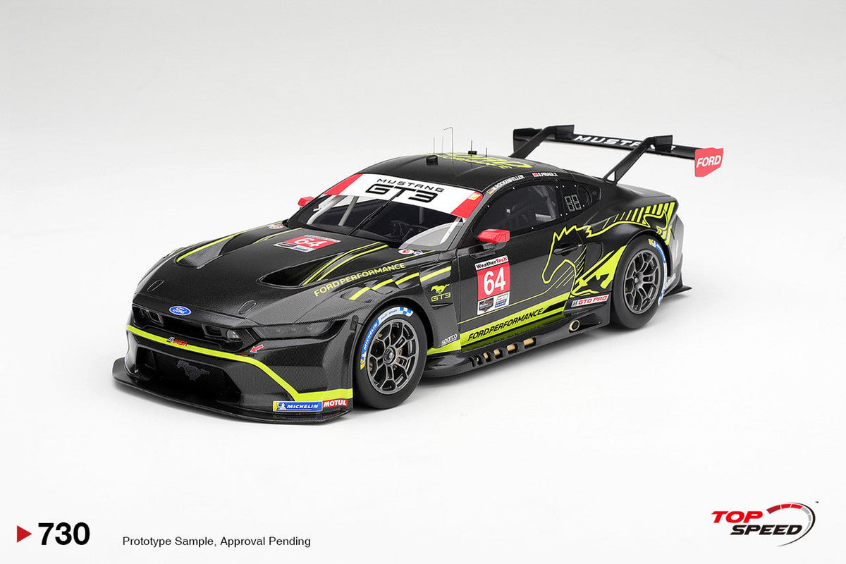 [Preorder] Topspeed 1:18 Ford Mustang GT3 #64 Ford Multimatic Motorsports 2025 IMSA VIR TS0730