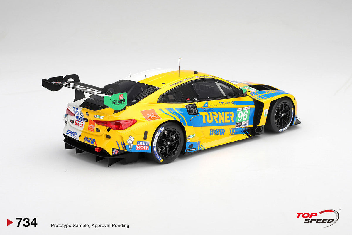 [Preorder] Topspeed 1:18 BMW M4 GT3 EVO #96 Turner Motorsport 2026 IMSA Daytona 24 Hrs TS0734