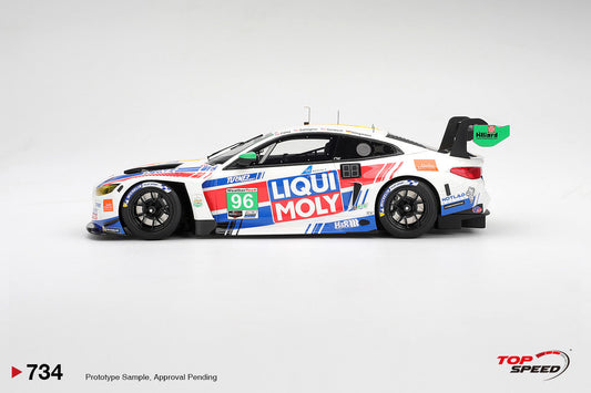 [Preorder] Topspeed 1:18 BMW M4 GT3 EVO #96 Turner Motorsport 2026 IMSA Daytona 24 Hrs TS0734