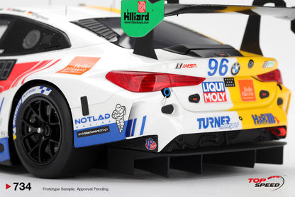 [Preorder] Topspeed 1:18 BMW M4 GT3 EVO #96 Turner Motorsport 2026 IMSA Daytona 24 Hrs TS0734