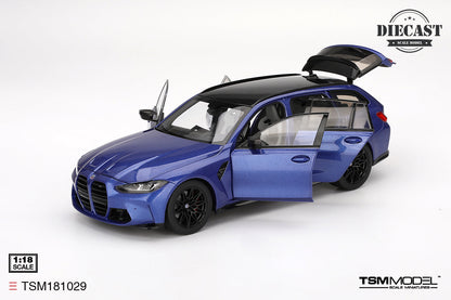 TSM 1:18 BMW M3 Touring M Portimao Blue Metallic TSM181029