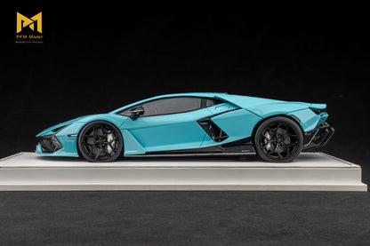 PFM Perfected Form Mechanics 1:18 Lamborghini Revuelto Tiffany Blue