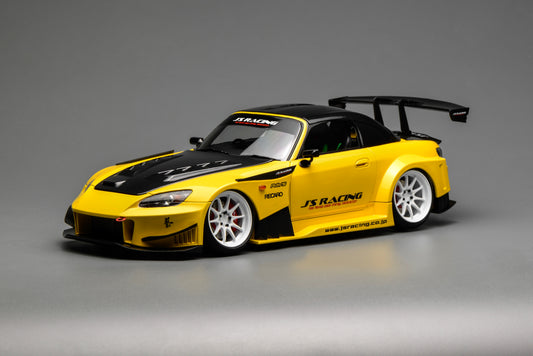 [Preorder] Motorhelix 1:18 Honda S2000 J'S Racing New Indy Yellow Pearl M85120