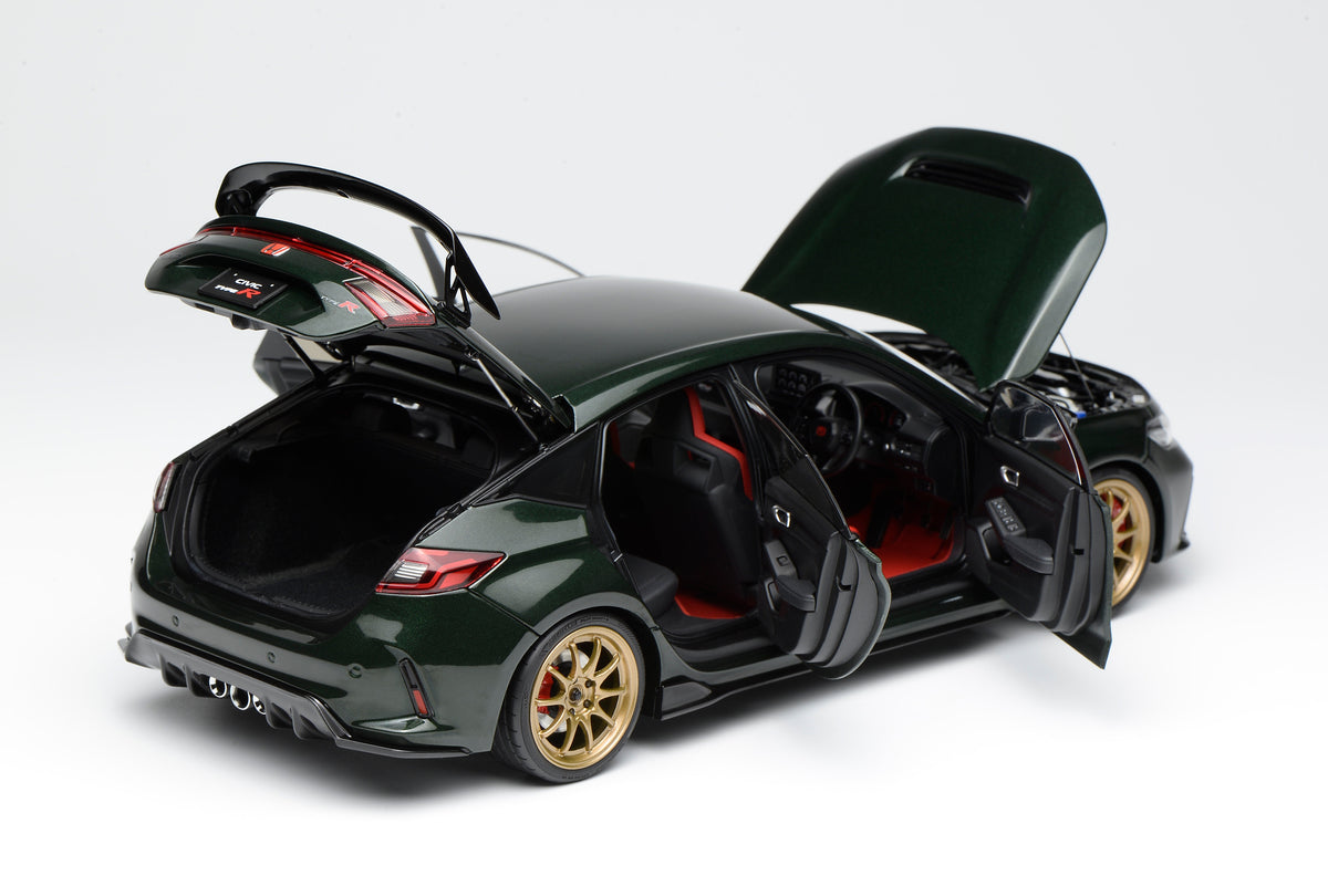 Motorhelix 1:18 Honda Civic Type R（FL5) Customized - Pearl Dark Green M85327