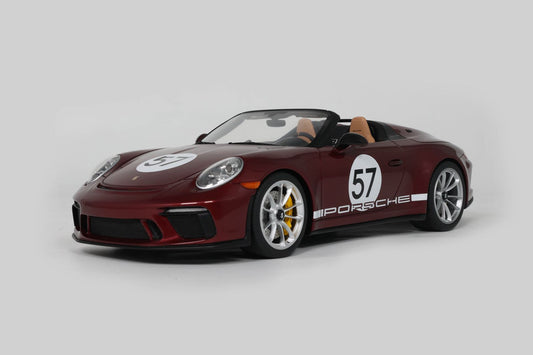 GT Spirit 1:18 Porsche 911 [911.2] CHERRY METALLIC 2019 GT929