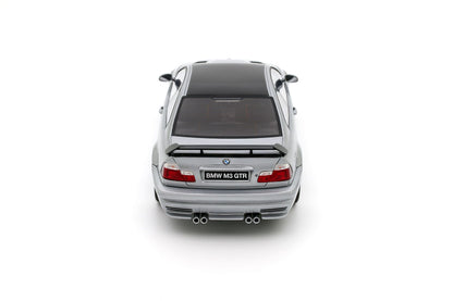 Otto 1:18  BMW E46 M3 GTR STREET TITAN SILVER METALLIC 354 2001 OT1128