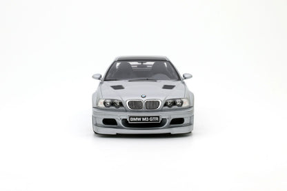 Otto 1:18  BMW E46 M3 GTR STREET TITAN SILVER METALLIC 354 2001 OT1128