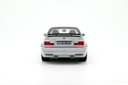Otto 1:18  BMW E46 M3 GTR STREET TITAN SILVER METALLIC 354 2001 OT1128