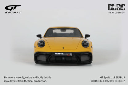 GT Spirit 1:18 Porsche BRABUS 900 Rocket-R Yellow CLDC037