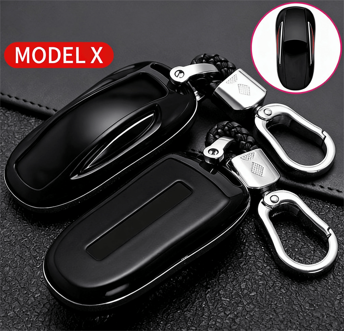ABS Key Fob Cover for Tesla Model S & Model X | Waterproof & Signal Friendly
