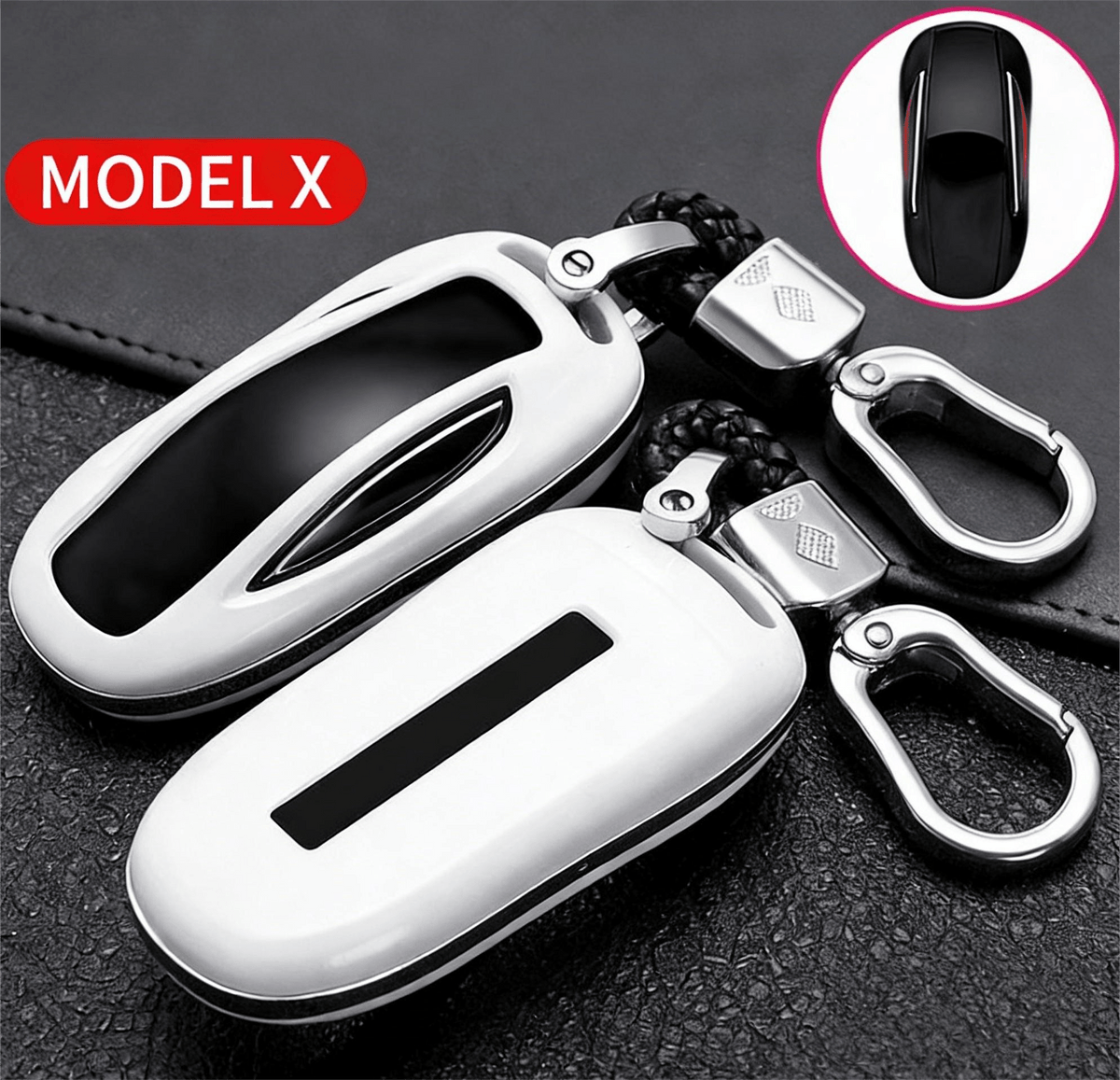 ABS Key Fob Cover for Tesla Model S & Model X | Waterproof & Signal Friendly