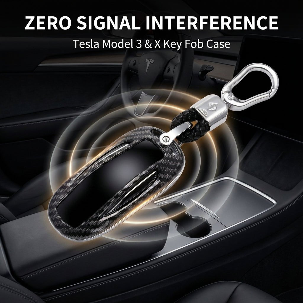 ABS Key Fob Cover for Tesla Model S & Model X | Waterproof & Signal Friendly