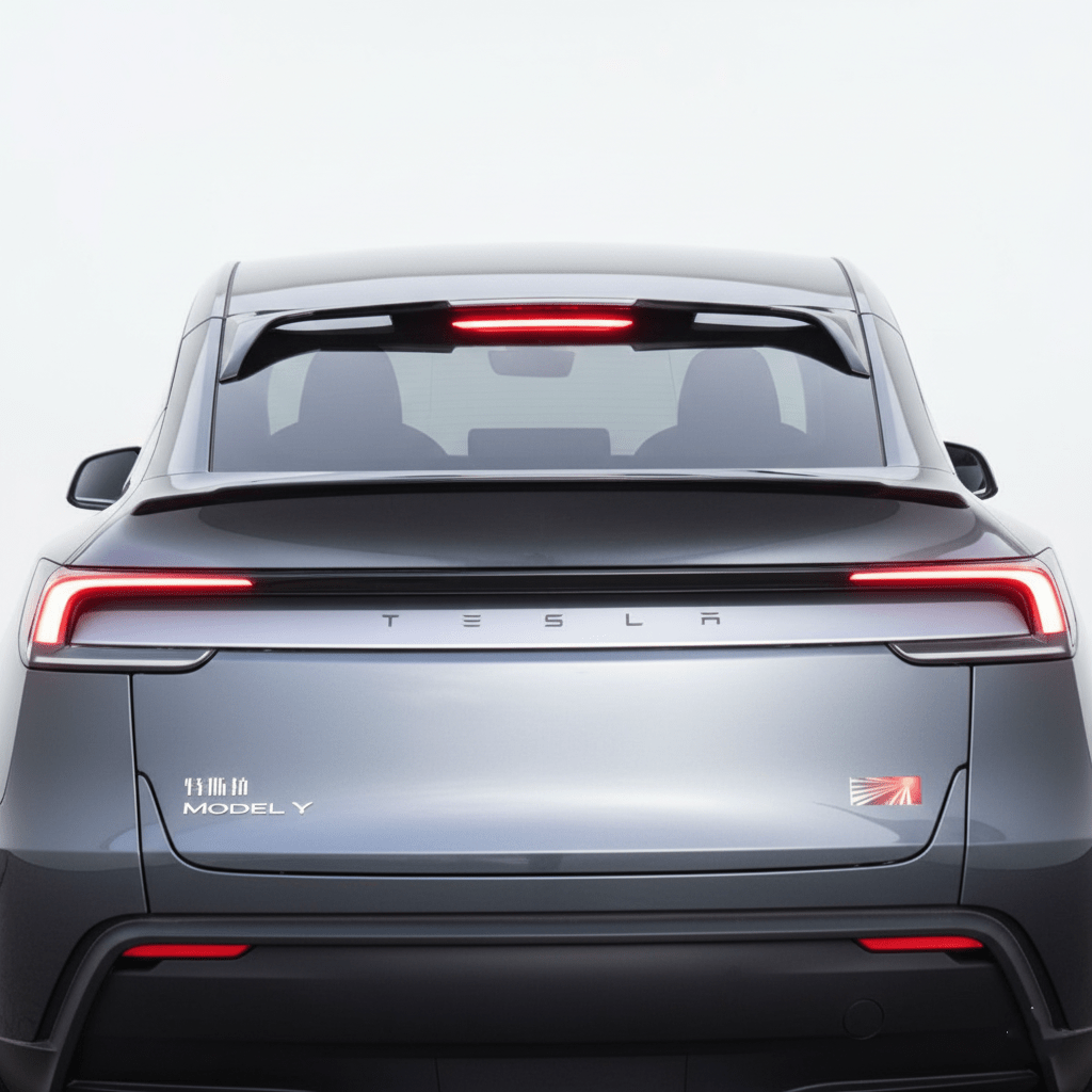 ABS Rear Roof Spoiler for Model Y Juniper / Model YL 2025+ | Tesery