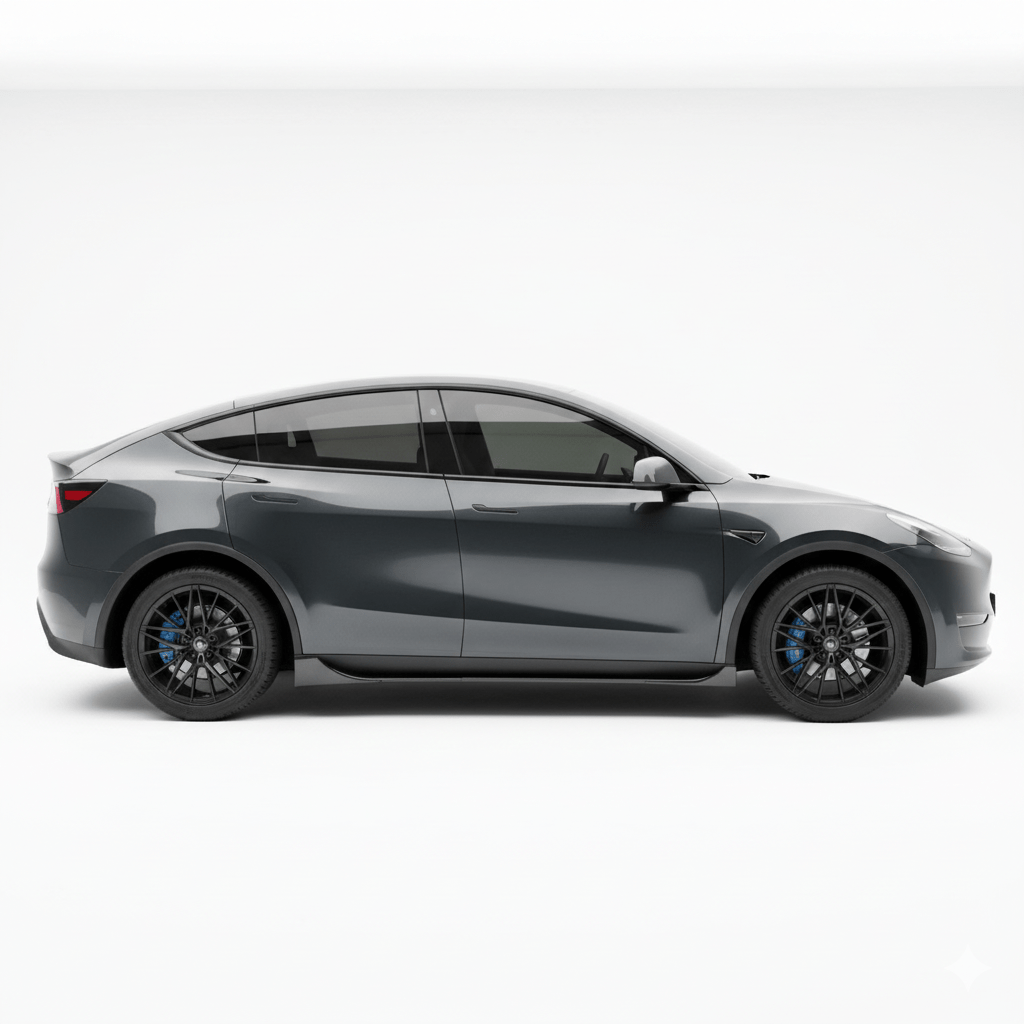 ABS Side Skirts Split Design for Tesla Model Y Juniper  | Tesery