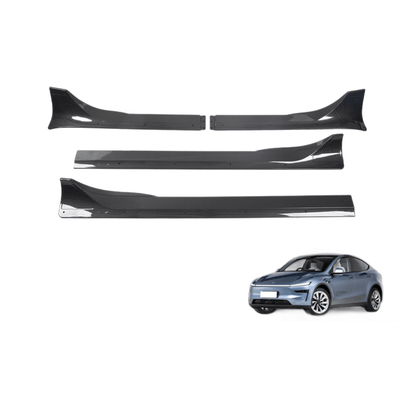 ABS Side Skirts Split Design for Tesla Model Y Juniper  | Tesery