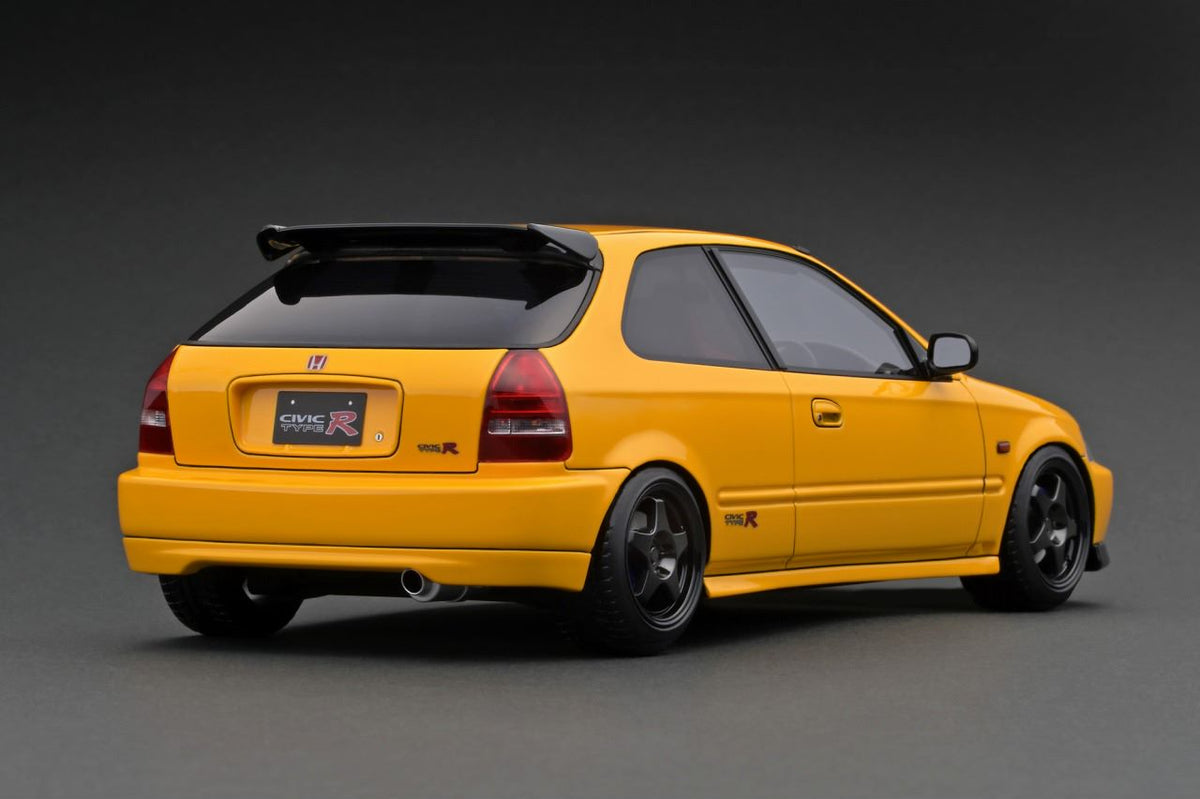 Ignition Model 1:18 Honda Civic (EK9) Type R Yellow IG2676
