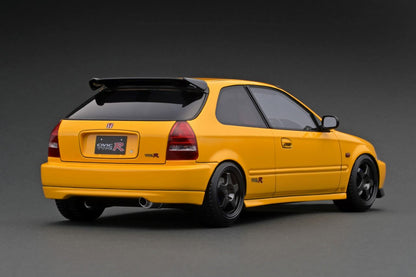 Ignition Model 1:18 Honda Civic (EK9) Type R Yellow IG2676