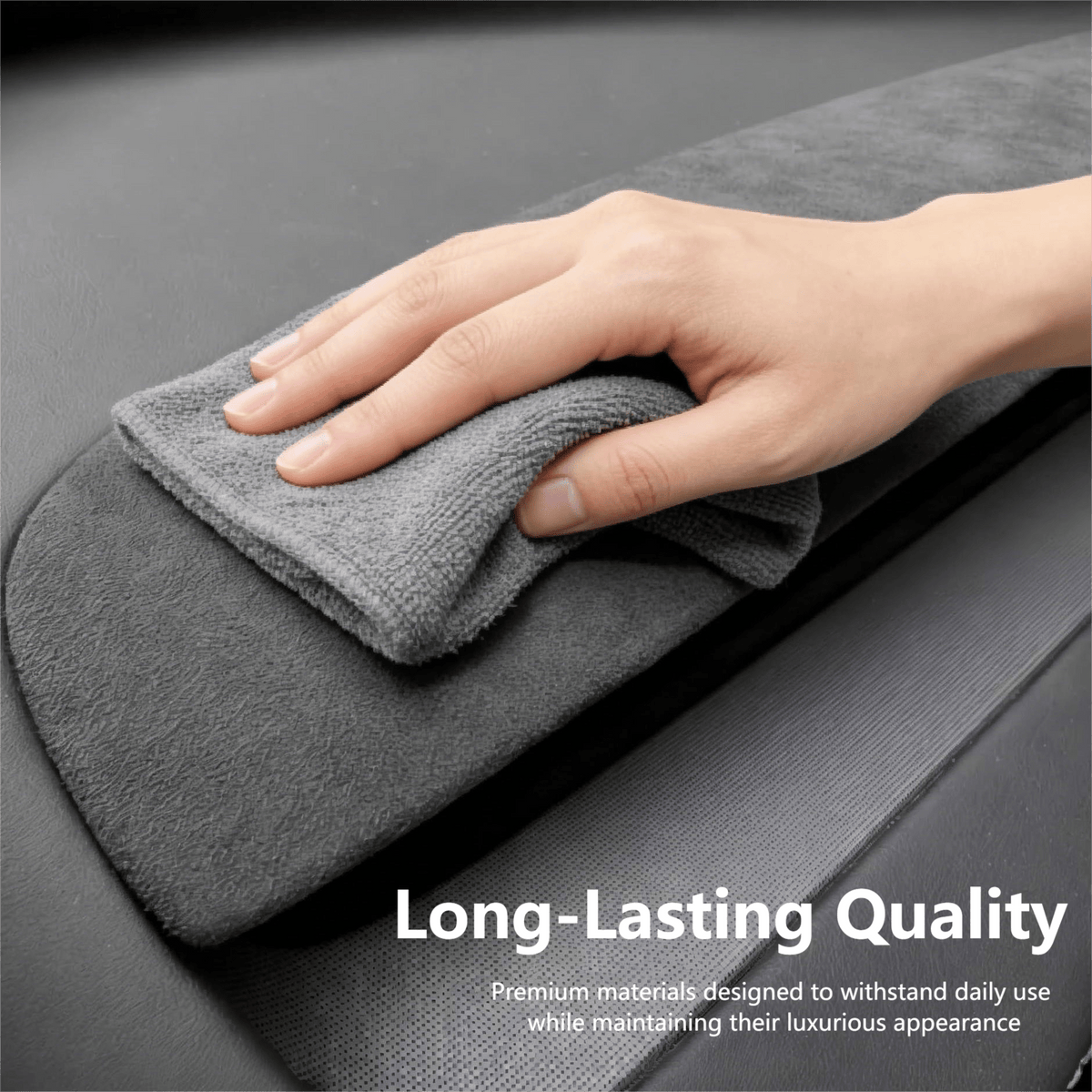 Alcantara Dashboard Replacement for Tesla Model Y Juniper / Model 3 Highland | Premium Matte Finish