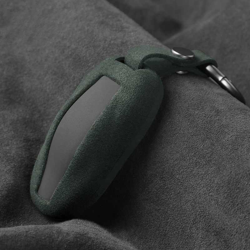 Alcantara Key Fob Cover for Tesla Model 3/Y/S/X | Full Protection
