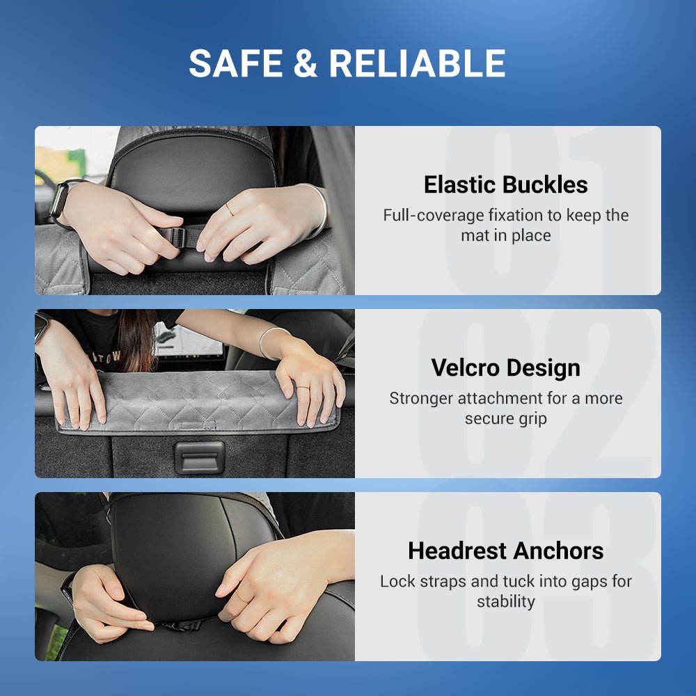 TESERY All-Inclusive Dog Seat Cover for Tesla Model 3/Y/S