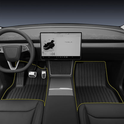 All Weather 3D TPE Floor Mats for Tesla Model Y Juniper