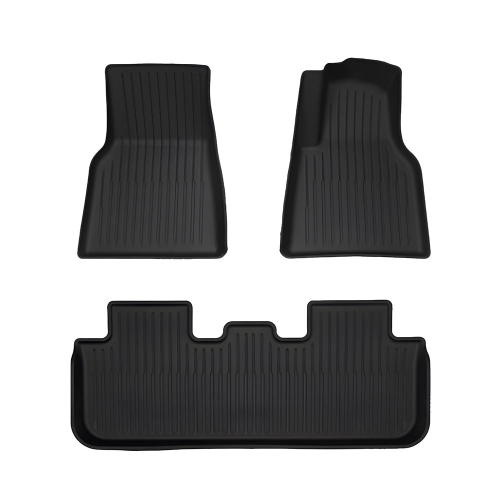 All Weather 3D TPE Floor Mats for Tesla Model Y Juniper