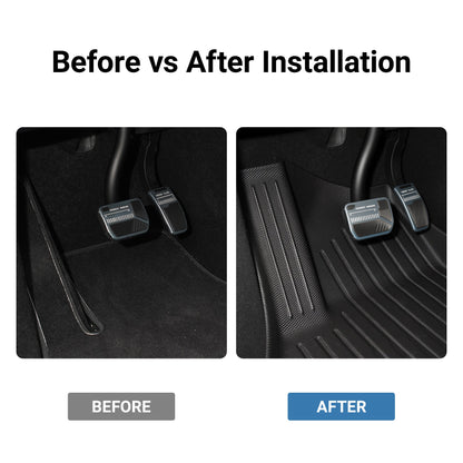 All Weather 3D TPE Floor Mats for Tesla Model Y Juniper