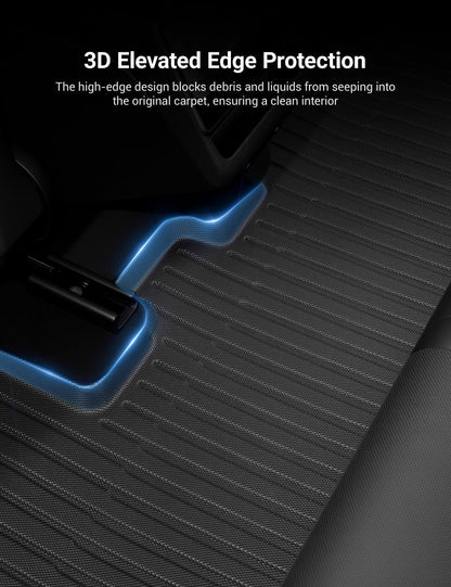 All Weather 3D TPE Floor Mats for Tesla Model Y Juniper