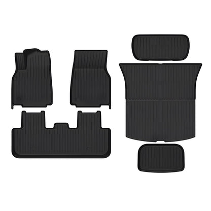All Weather 3D TPE Floor Mats for Tesla Model Y Juniper