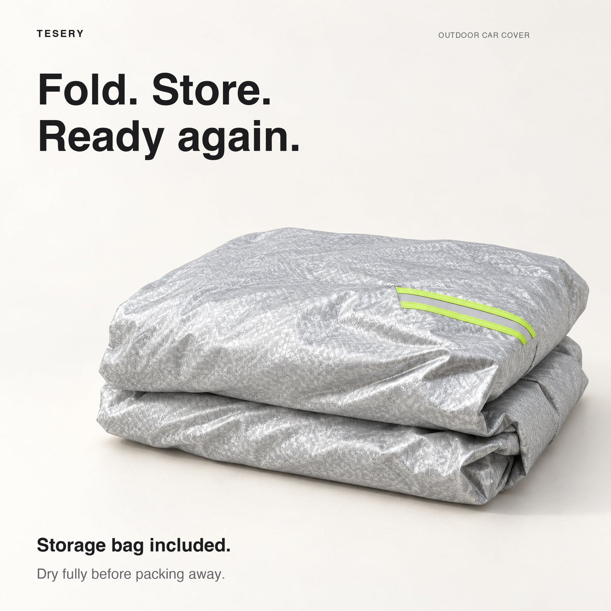 All-Weather Car Cover for Model 3/Y/S | Waterproof Oxford