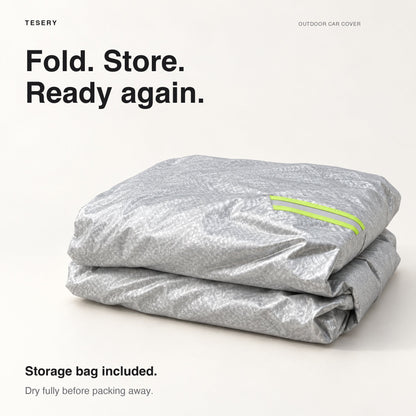 All-Weather Car Cover for Model 3/Y/S | Waterproof Oxford