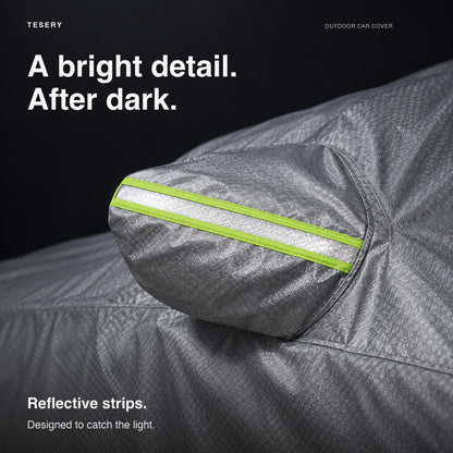 All-Weather Car Cover for Model 3/Y/S | Waterproof Oxford