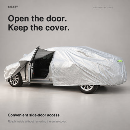 All-Weather Car Cover for Model 3/Y/S | Waterproof Oxford