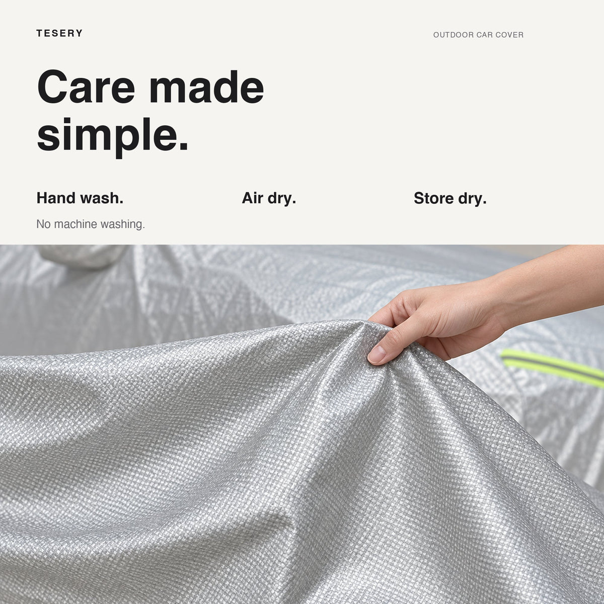 All-Weather Car Cover for Model 3/Y/S | Waterproof Oxford
