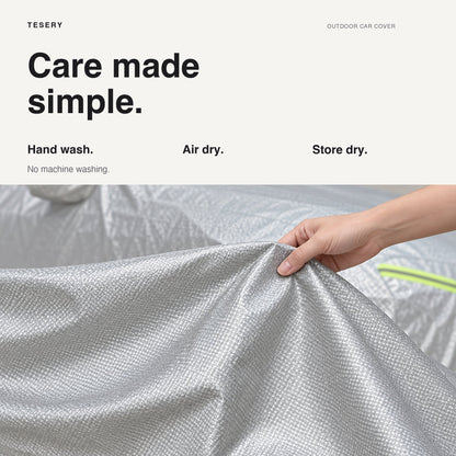 All-Weather Car Cover for Model 3/Y/S | Waterproof Oxford