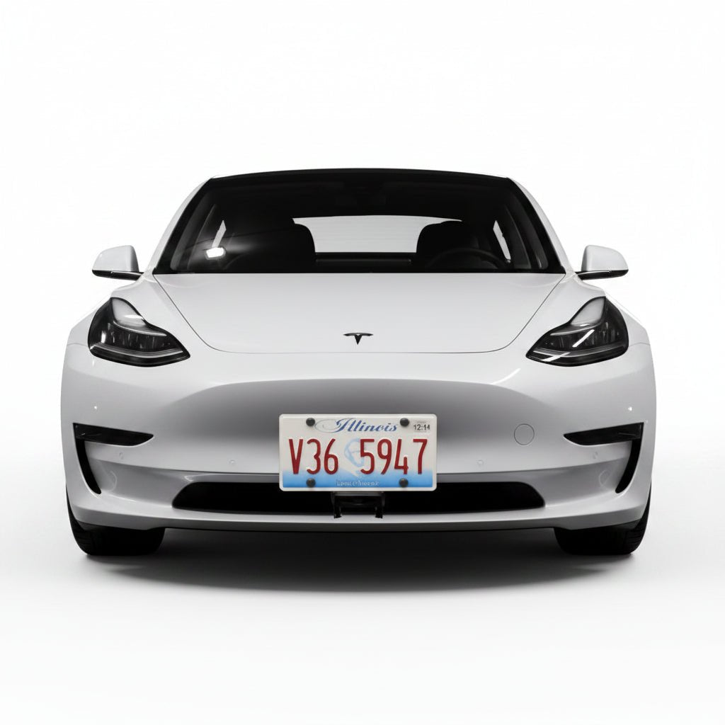Aluminum Alloy License Plate Frame for Model 3/Y
