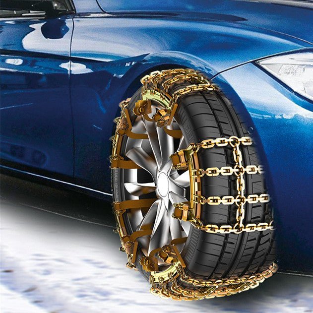 Flash Sale: Anti-Slip Snow Chains Nine Grid For Model Y/3/X/S