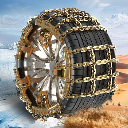 Flash Sale: Anti-Slip Snow Chains Nine Grid For Model Y/3/X/S