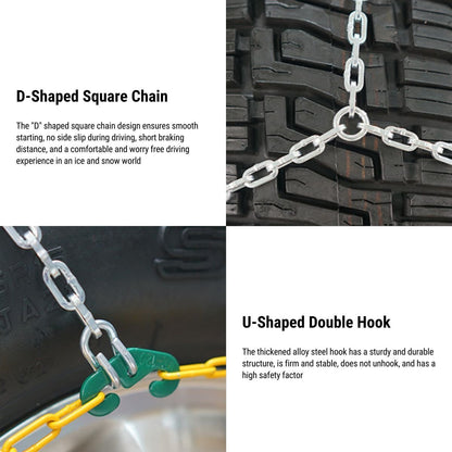 Automatic Tightening Snow Chains For Tesla Model Y Model 3