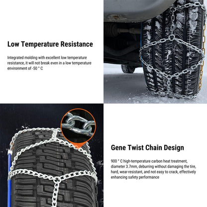 Automatic Tightening Snow Chains For Tesla Model Y Model 3