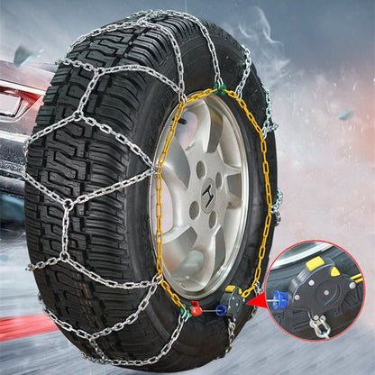 Automatic Tightening Snow Chains For Tesla Model Y Model 3