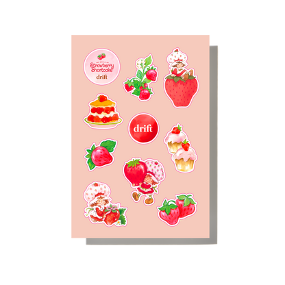 Strawberry Shortcake Sticker Sheet