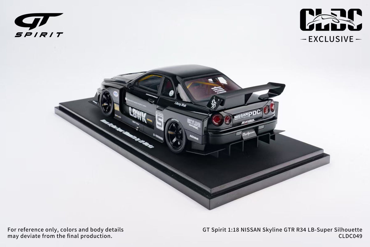 GT Spirit 1:18 NISSAN Skyline GTR R34 LB-Super Silhouette CLDC049