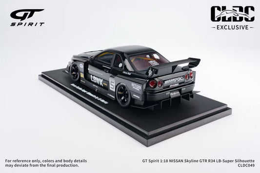 GT Spirit 1:18 NISSAN Skyline GTR R34 LB-Super Silhouette CLDC049