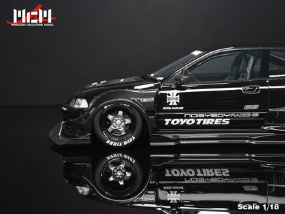 [Preorder] MCM 1:18 Honda Kevamannz 1996 EG6 Hatchback Wide  Body (5 Colours)