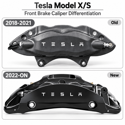 Brake Caliper Covers for Tesla Model S/X | 4-Piece Aluminum Set