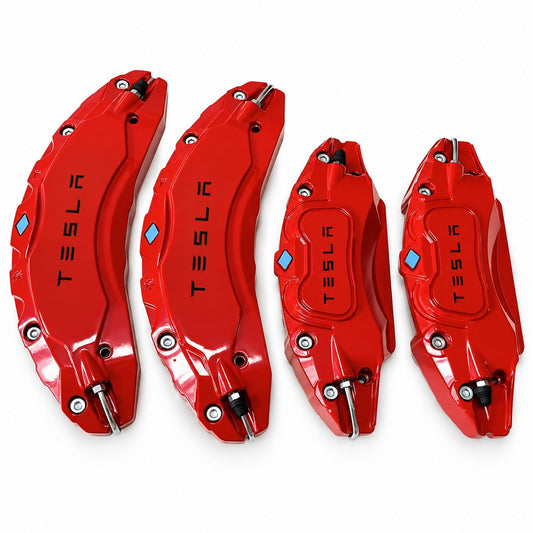 Brake Caliper Covers for Tesla Model S/X | 4-Piece Aluminum Set