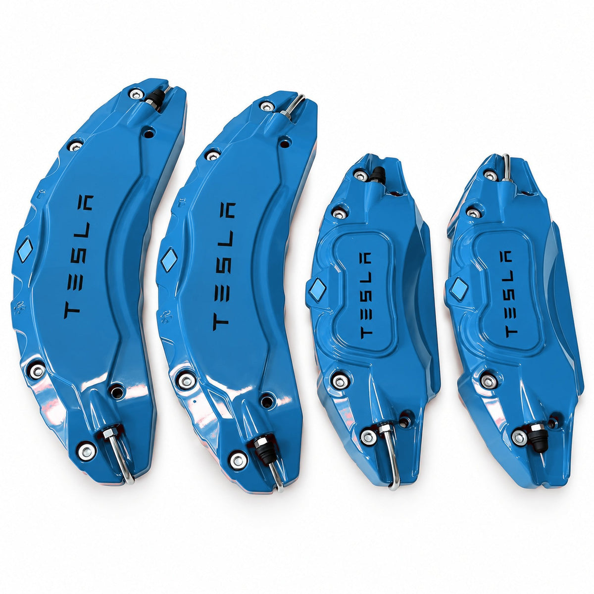 Brake Caliper Covers for Tesla Model S/X | 4-Piece Aluminum Set