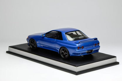 Motorhelix 1:18 Nissan Skyline GT-R (R32) Customized Version Bayside Blue MH029BE